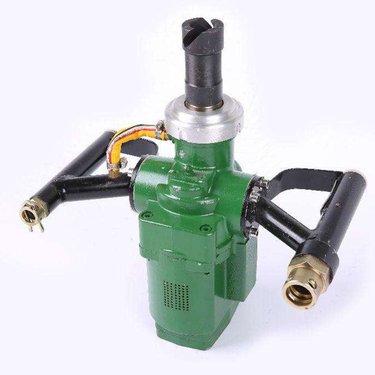 矿用气动手持式帮锚杆钻机 体积小 重量轻 操作简单 中天ZQS-35/1.6