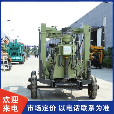 绳索取芯机械 全液压勘探 深孔岩心钻机 转向灵活 非标定制 恒旺