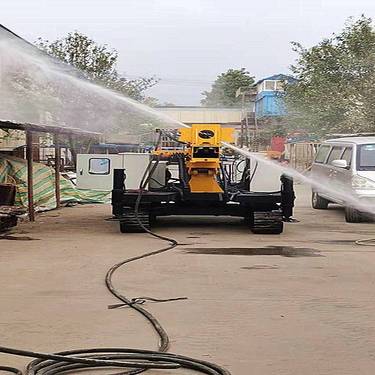 多功能旋喷锚索套管跟管高压旋喷桩机钻机 80A机型带电子显示表