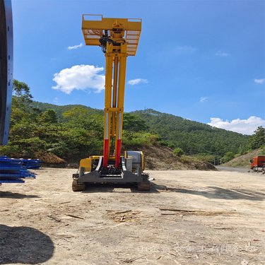 出售履带式25米护坡钻机 边坡支护单臂隧道打桩 油电两用遥控操作