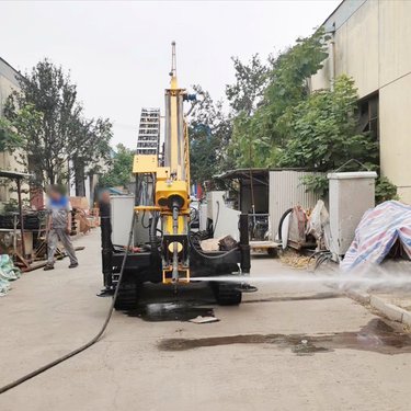 铁路隧道加固高压旋喷桩机钻机整套设备 55kw变频注浆泵 60旋喷大泵