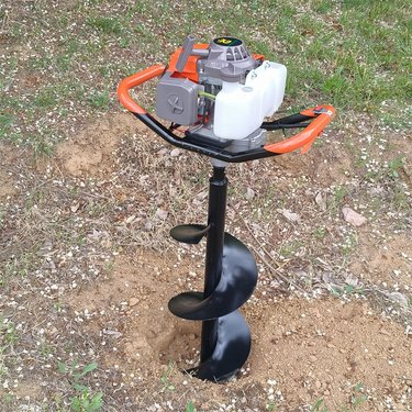 山区坡地独轮植树挖坑机 小型土地栽树强力地钻机 多功能深坑打洞机