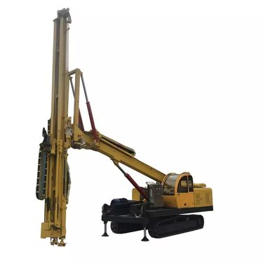 矿用隧道凿岩山体加固15米全液压履带锚杆钻机 360°回转 操作简单