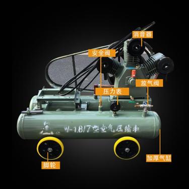 开山KSH活塞式空压机排量0.8压力12.5公斤工业级矿用凿岩机压缩机