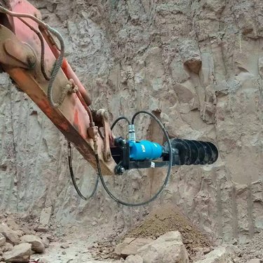 螺旋钻机 履带式多功能旋挖钻机 液压螺旋钻驱动头