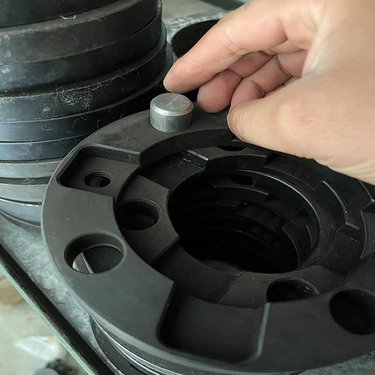 煤矿用履带式全液压坑道钻机配件 ZDY6500LP卡盘传扭盘