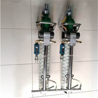 乐森 MQTB气动支腿式帮锚杆钻机使用方法 手持推动扭矩大一点