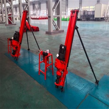 湖北仙桃 两用小型隧道加固气动潜孔钻机 70型100型120型气电联动潜孔钻机泰安