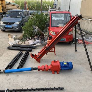 电气两用潜孔钻机 小型隧道加固打孔钻机 KQD100气动潜孔钻机