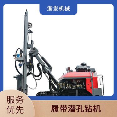 建筑工程 矿山勘探红五环液压钻机爬坡能力强