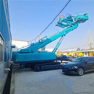 高低护坡锚固钻机 高举山体加固锚固钻探机 360°转向边坡隧道打孔机