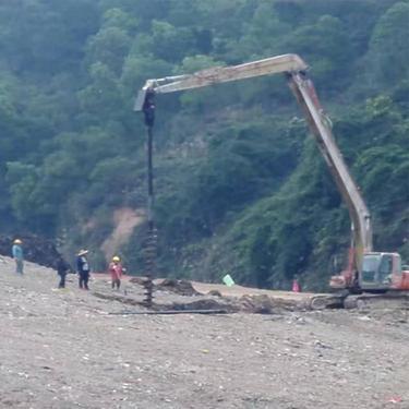 艾立克螺旋钻机 履带式多功能旋挖钻机 夯扩桩机