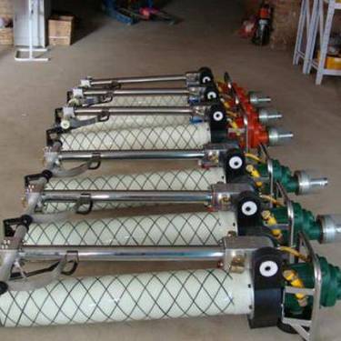 煤矿井下用MQT-120/2.8气动锚杆钻机 齿轮式气动马达运转稳定