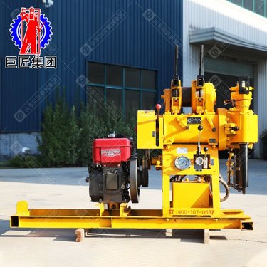 巨匠集团桩基检测取芯钻机HZ-80Y型 小型液压取样钻机进尺快