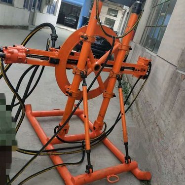 YGZ90导轨式凿岩机 中深孔导轨回转钻机 圆盘钻凿机