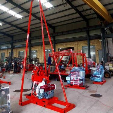 小型民用100米液压打井机 130型地质勘探钻机 取芯设备