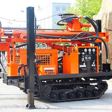 气动打井机 履带气动钻机 恒旺气动钻机 多功能水井钻机