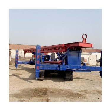 360度旋转底盘双油缸加压注浆钻机动力头注浆加固