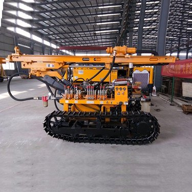 QK50液压履带式潜孔钻车 旋喷多功能钻机 边坡支护钻机 灌浆打井机