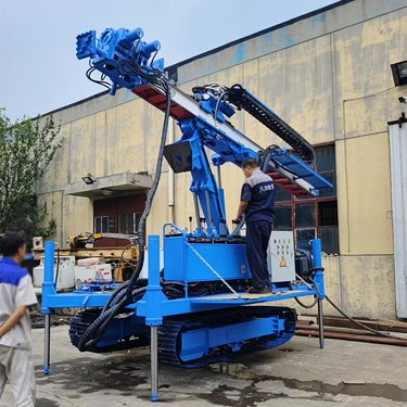 高压旋喷钻机加固桩全套设备 聚强旋喷桩机 二管旋喷