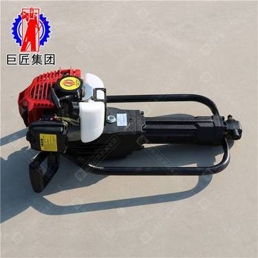 华夏巨匠供应QTZ-1便携式取土钻机 单人手持环境检测 土壤取样钻机