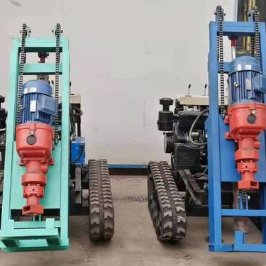 云南保山 电气钻机工程建筑钻孔机 履带水井钻机 辽宁营口