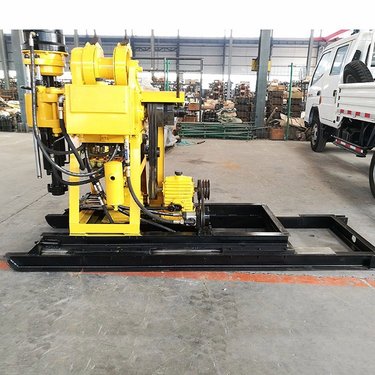 HZ-200GT型钻机 农村家用打井架子水井钻机 橡胶履带钻机 小型钻机