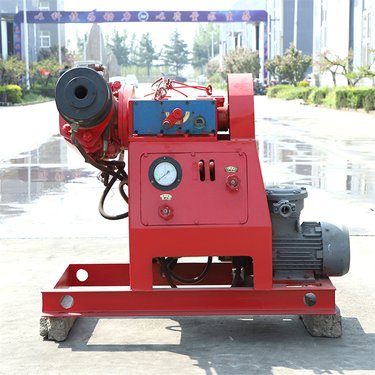 新疆克拉玛依 液压液压注浆加固钻机 可注单液浆双液浆钻孔注浆一体机天津