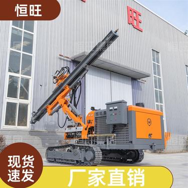 隧道施工 矿山爆破潜孔钻机 稳定性强 操作便利 恒旺