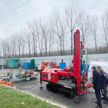 聚强 高压旋喷桩机双管止水帷幕施工 水库旋喷桩加固钻机