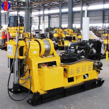 华夏巨匠XY-3立轴式岩心钻机600型深孔钻机液压钻机回转钻机水井打井机