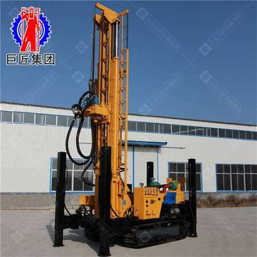 巨匠600米打井机大型履带式气动水井钻机打岩石深水井
