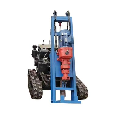 道路抢险堵漏加固小型气动注浆加固钻机 履带式行走 单双液压可定制